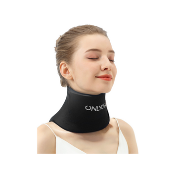 ONLYCARE Neck Ice Pack Wrap Gel - Upgraded Shoulder Ice Packs for Injuries Reusable, Hot and Cold Compress Ice Packs for Neck, Swelling, Sprains Ergonomic Extended